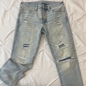 American Eagle Outfitters Light Blue Denim Jeans